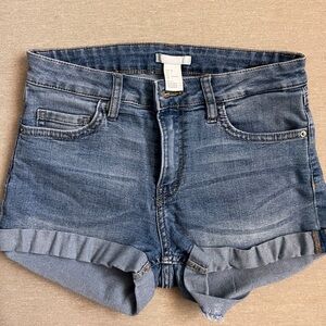 H&M Blue Denim Shorts